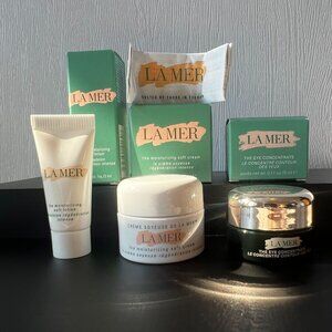 La Mer X3pc The Eye Concentrate & The Moisterizing Soft Cream & The Moisterizing